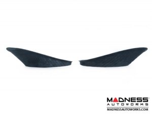 FIAT 500 Driving Lights Frames - Carbon Fiber - EU Model 